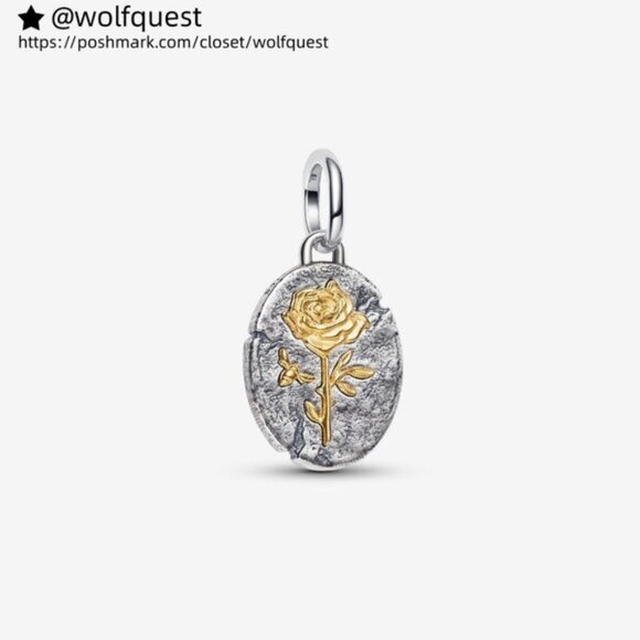 Pandora Interlocking Hearts Dangle Charm - Picture 1 of 6